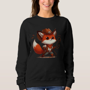 Moletom Western Rodeo Cowboy Hat Fox Texas