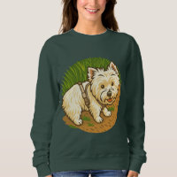 Westie Feliz na Trilha da Natureza