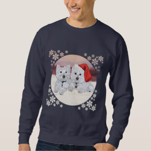 Moletom Westies no inverno