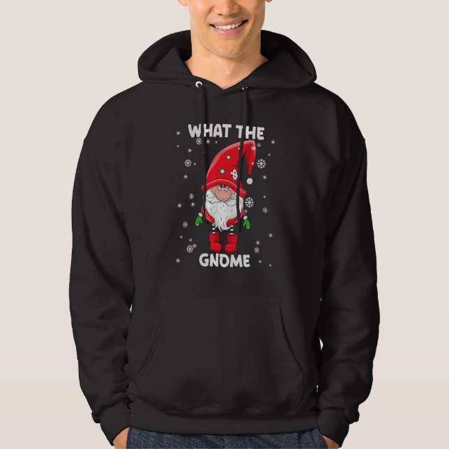 Moletom What The Gnome Family Matching Christmas Pajama (Frente)