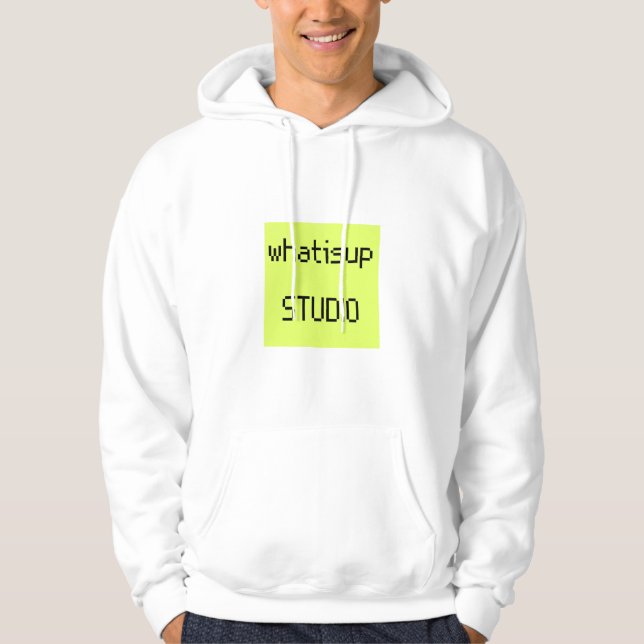 Moletom whatusup Studio Hoodie (Frente)