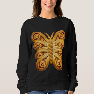 Moletom Whimsical Danish Pastry Butterfly