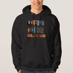 Moletom Whiskey Bent E Hellbound Funny Whiskey Bourbon D