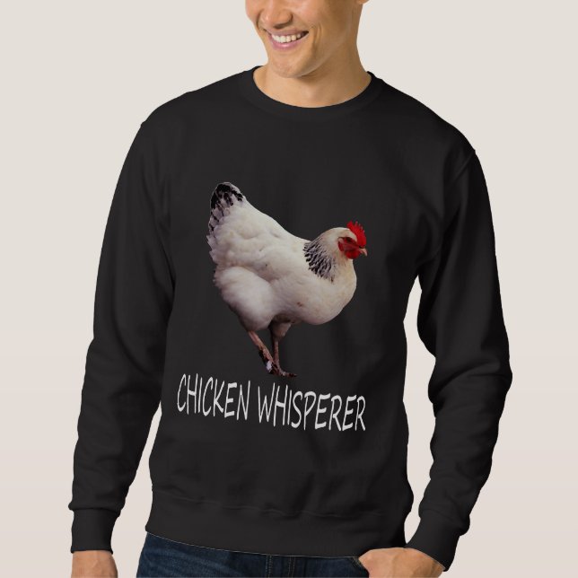Moletom Whisperer Chicken Whisperer (Frente)