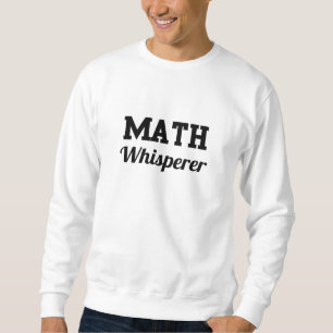 Moletom Whisperer da matemática