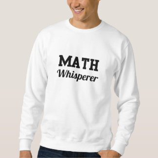 Moletom Whisperer da matemática