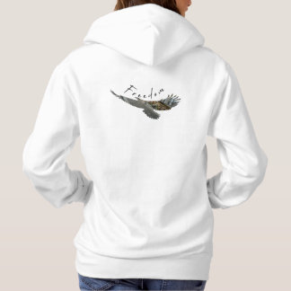 Moletom White Hoodie da Liberdade