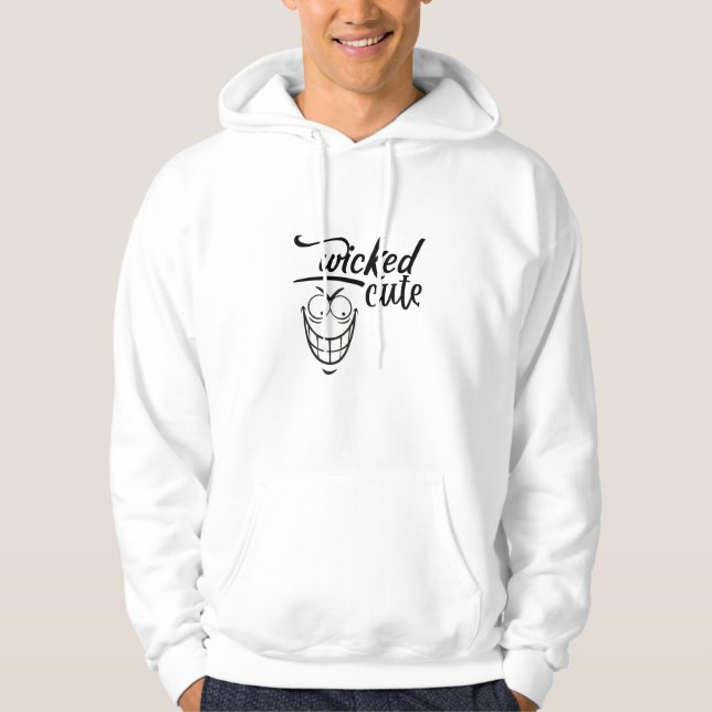 Moletom wicked cute design  (Frente)