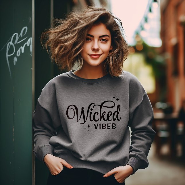 Moletom Wicked Vibes Halloween (Criador carregado)