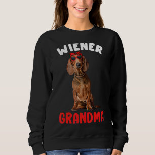 Moletom Wiener Vovó Funny Dachshund Vovó Doxie Dog L