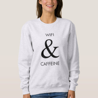 Moletom Wifi & camisola da cafeína