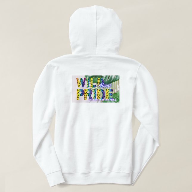Moletom Wild About Pride T shirt 1 (Verso do Design)