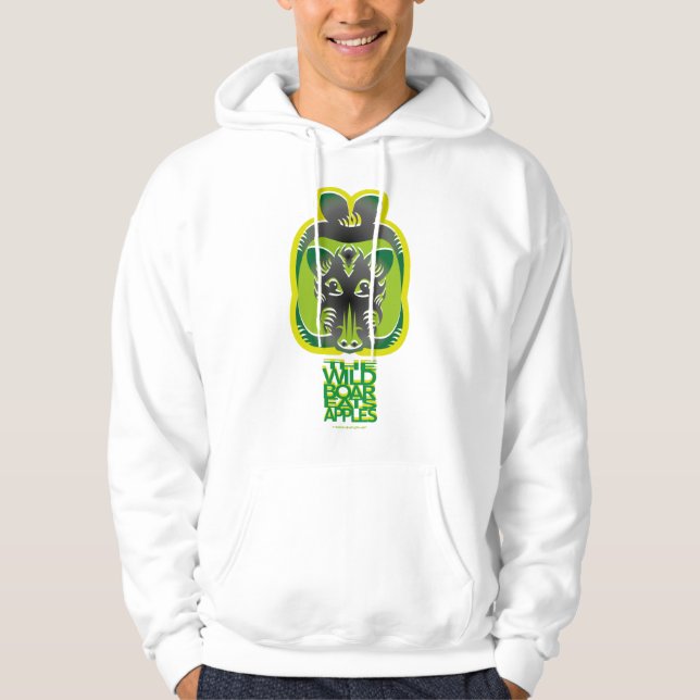 MOLETOM WILD BOARD APPLES EATS MASANSER PIXELAT COLORS GRE (Frente)
