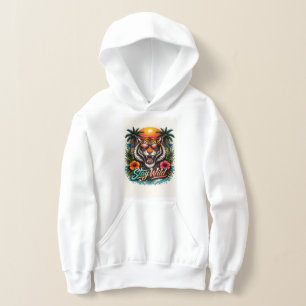 Moletom Wild Tiger Sunset – Gráfico Tropical Vibra