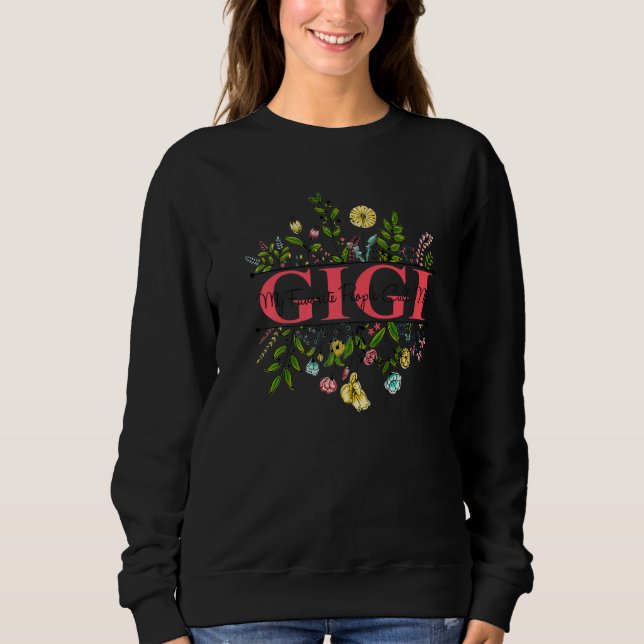 Moletom Wildflower Gigi My Favorite People Call Me Gigi Mo (Frente)
