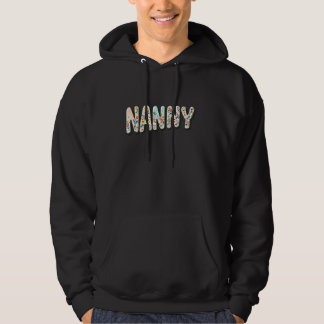 Moletom Wildflowers Nanny Floral Mother's Day Nanny