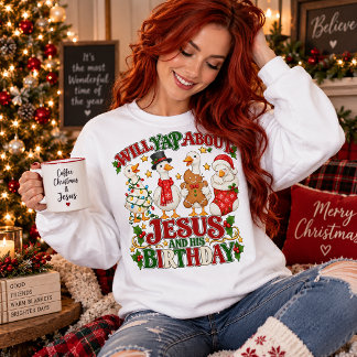 Moletom Will Yap Sobre Jesus E Seu Aniversário