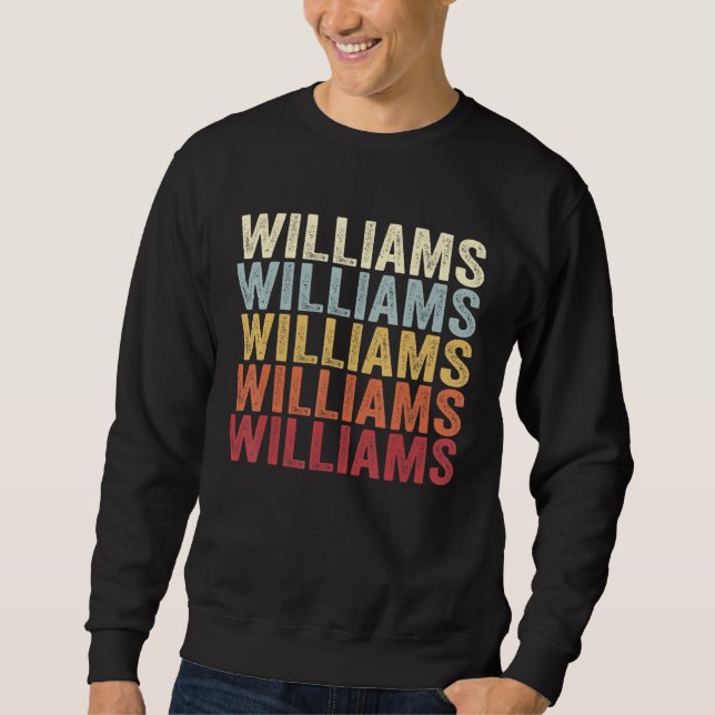 Moletom Williams Pennsylvania Williams PA Retro Vintage Te (Frente)