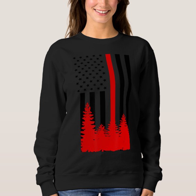 Moletom Windland Fireman Fireglass Thin Red Line Honra A (Frente)