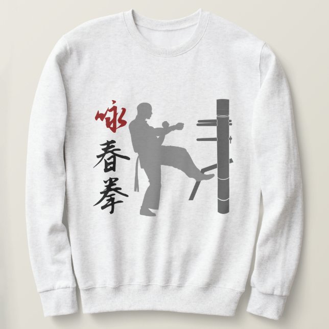 Moletom Wing Chun Kung Fu (Frente do Design)