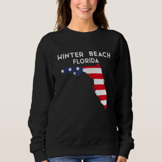 Moletom Winter Beach Florida USA State America Travel Flor