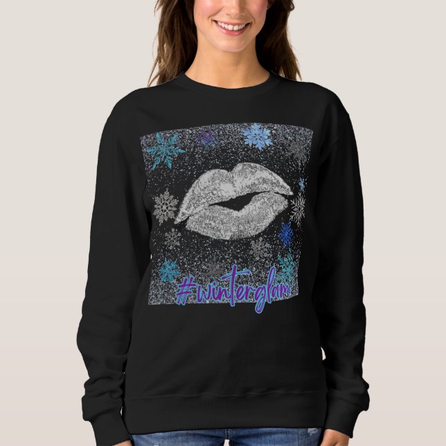 Moletom Winter Glam Sweatshirt (Frente)