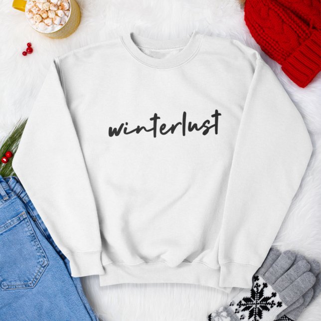 Moletom Winterust | Natal moderno minimalista (Criador carregado)