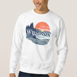 Moletom Wisconsin Estados Unidos da América