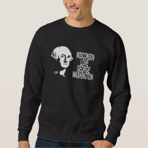Moletom Wisconsin George Washington