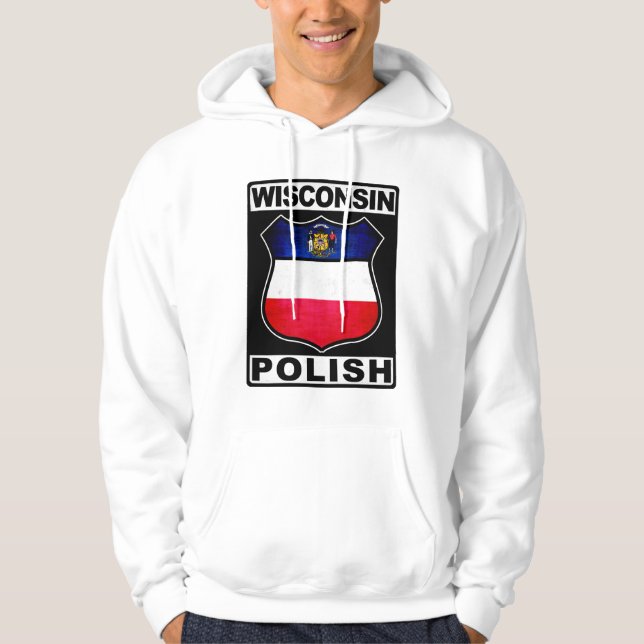 Moletom Wisconsin Polonês Americano (Frente)