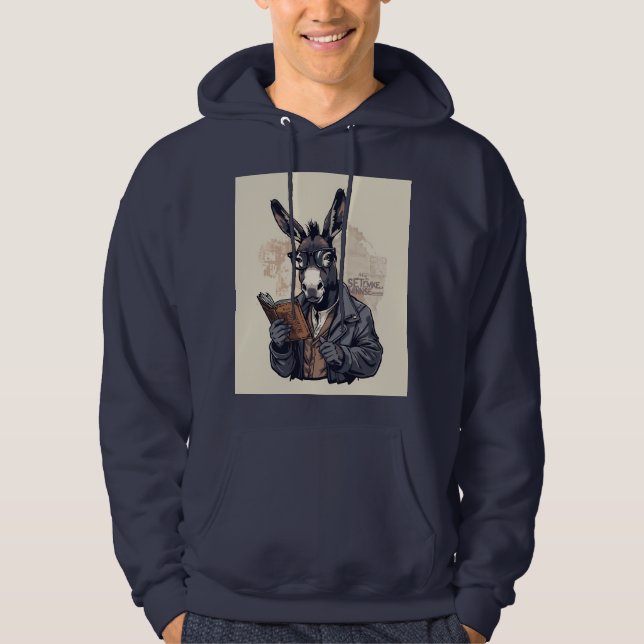 Moletom Wise Donkey — Hoodie (Frente)