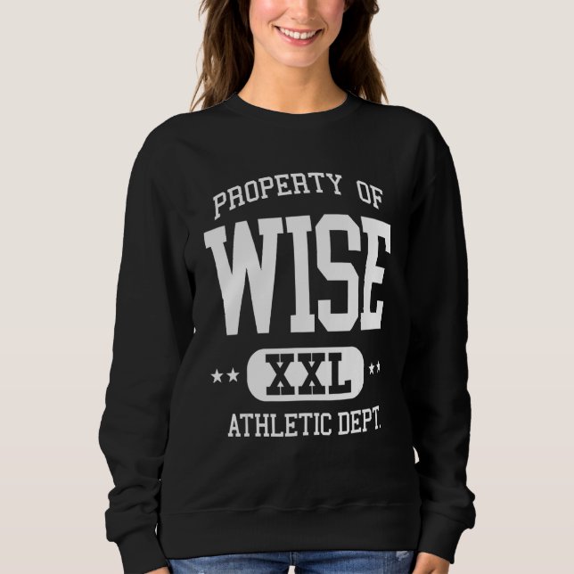 Moletom Wise Retro Athletic Property Dept (Frente)