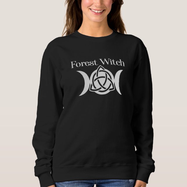 Moletom Witchcraft Wiccan Forest Witch (Frente)