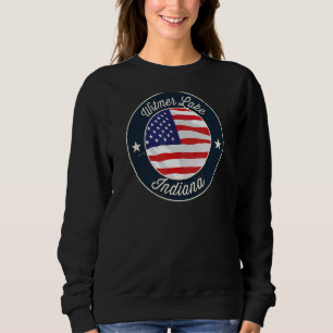 Moletom Witmer Lake Patriótico Indiana Souvenir