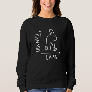 Moletom Wittgenstein Rabbit Duck Philosopher