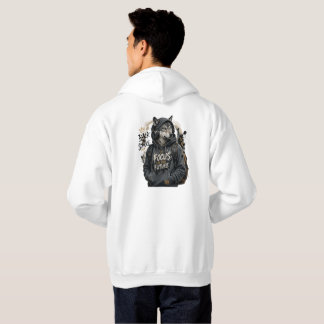 Moletom Wolf Back School Streetwear Hoodie