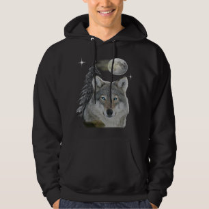 Moletom Wolf e Lua T-Shirt