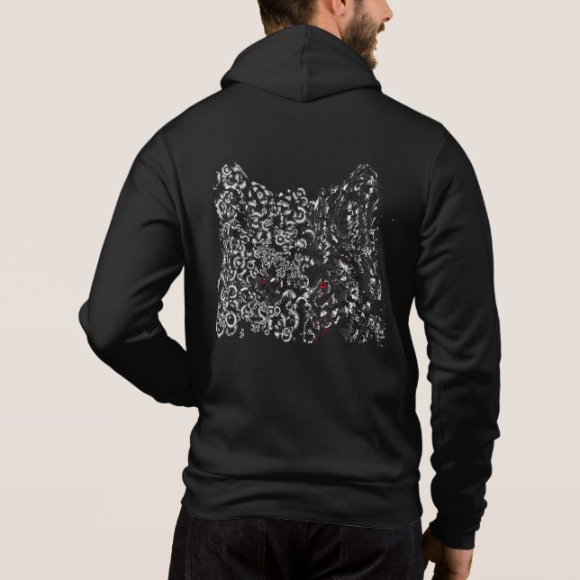 Moletom wolf gray man (Verso)