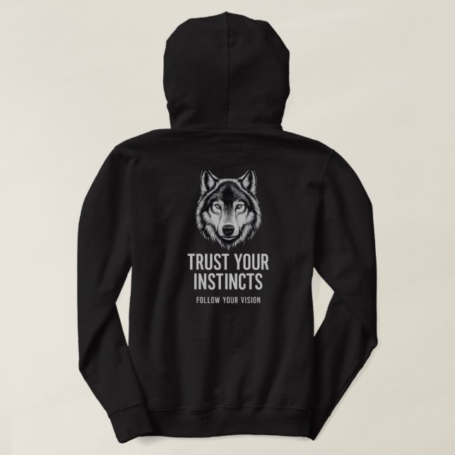 Moletom Wolf Instinct Hoodie (Verso do Design)