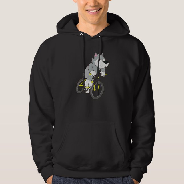Moletom Wolf Mountain Bike (Frente)