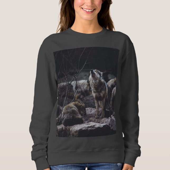 Moletom Wolf Pack Sweatshirt (Frente)
