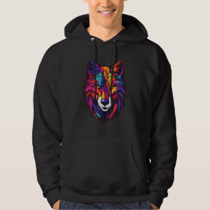 Moletom Wolf Portrait Animal Head Symbol Gyout