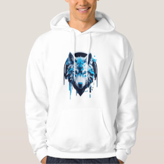 Moletom wolf print sweatshirt