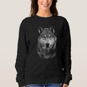 Moletom Wolf Silhouette Wolves Native Indian Forest Nature