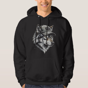 Moletom Wolf Vestindo Trucker Hat