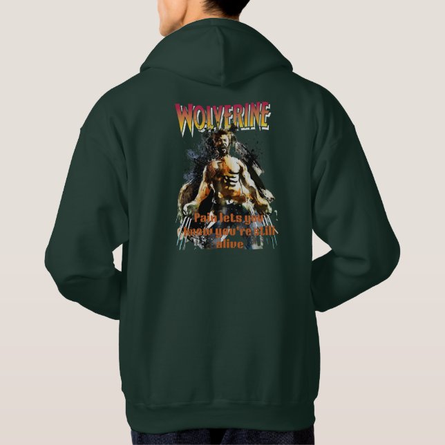 Moletom Wolverine Graphic Sweatshirt (Verso)