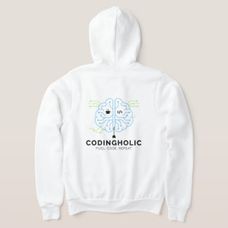 Moletom Women Clean Tech Brain Coding Graphic For IT Girls