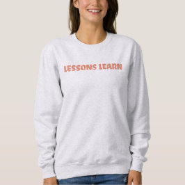 Moletom Women Energy Flow Lessons Learn Sweatshirts 