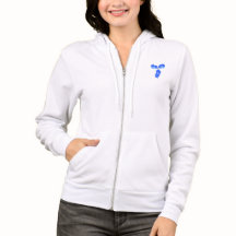 Women Hoodie - IgG, texto personalizado, tecidos l