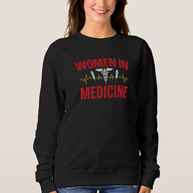 Moletom Women In Medicine Future Doctor Pre Med Student Gr (Frente)